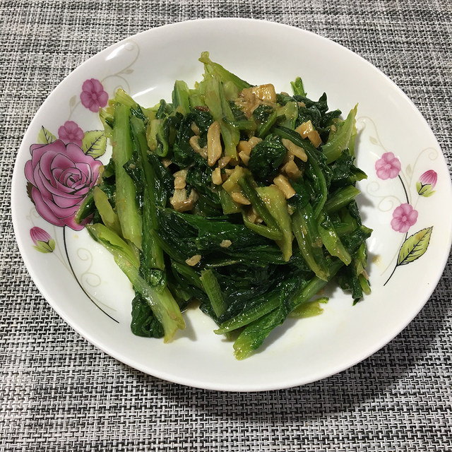 蒜香油麦菜