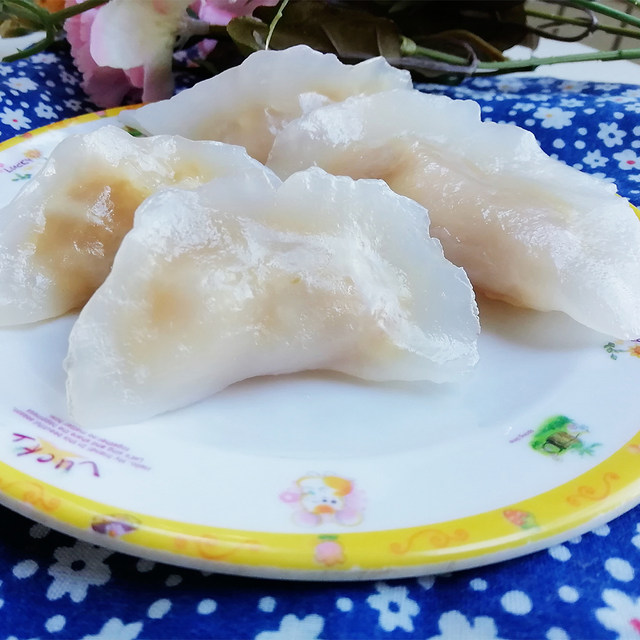 花样面食马蹄鲜虾饺