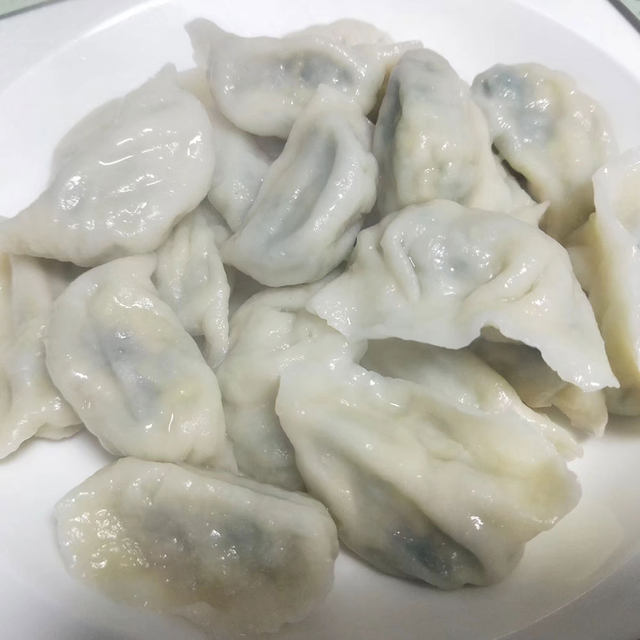 韭菜虾仁饺子