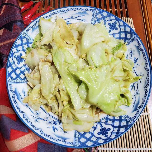 蚝油包菜