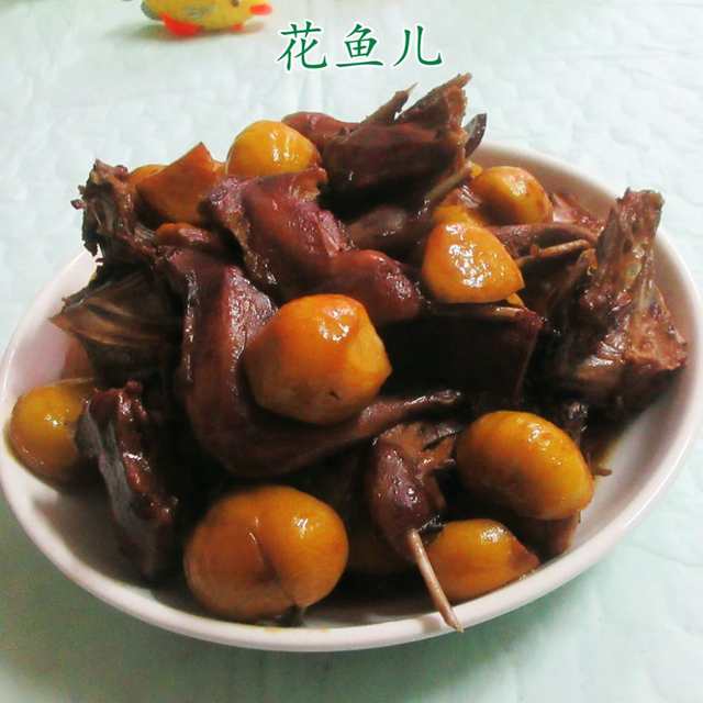 板栗烧鹌鹑