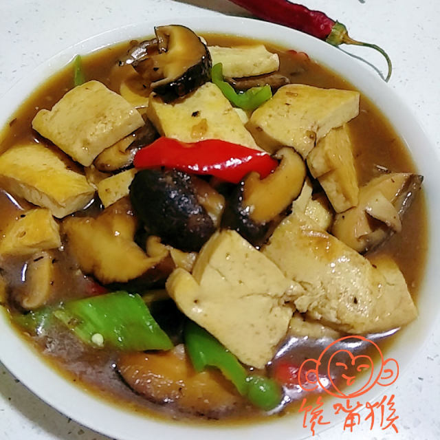 花菇烩豆腐