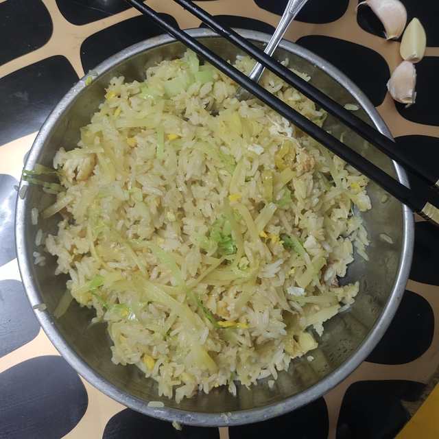 土豆条炒饭