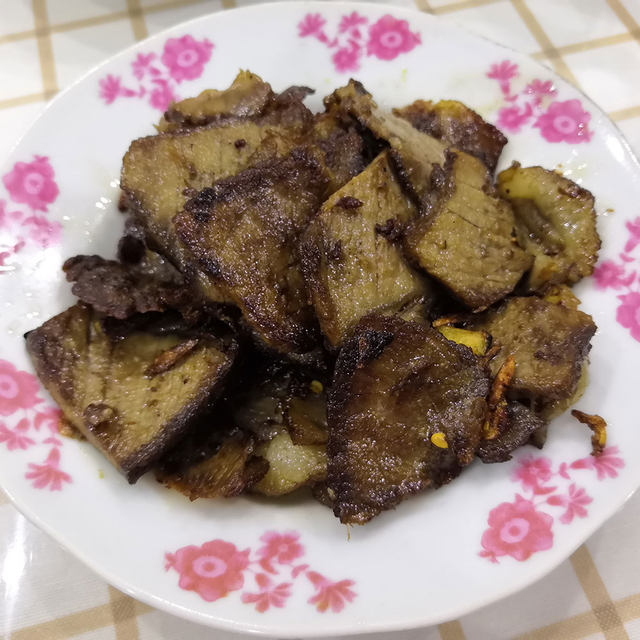 干炒卤牛肉