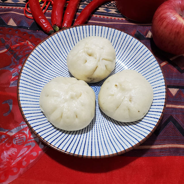 牛肉胡蘿蔔餡包子獨家