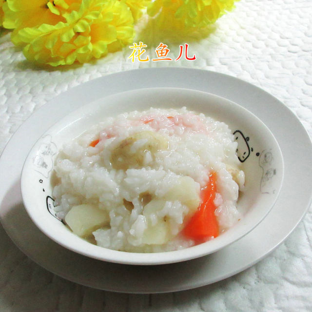 胡萝卜荸荠大米粥