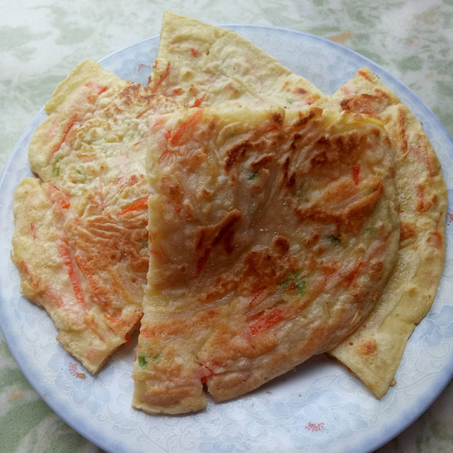 胡萝卜土豆鸡蛋饼