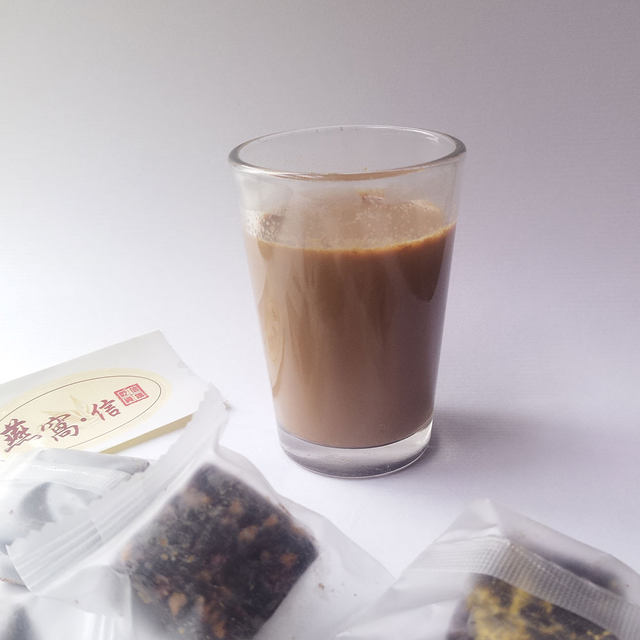 冬日暖饮–红糖碎碎姜奶茶