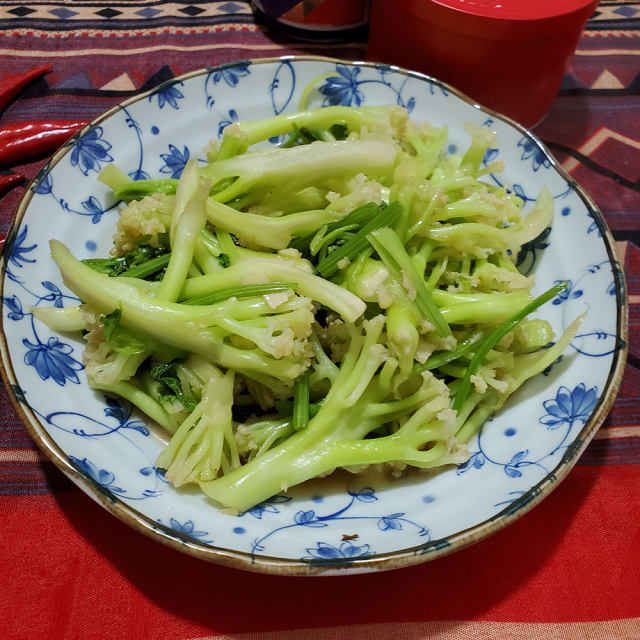 蚝油炒椰菜花