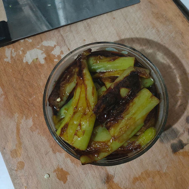 下饭菜煎辣椒