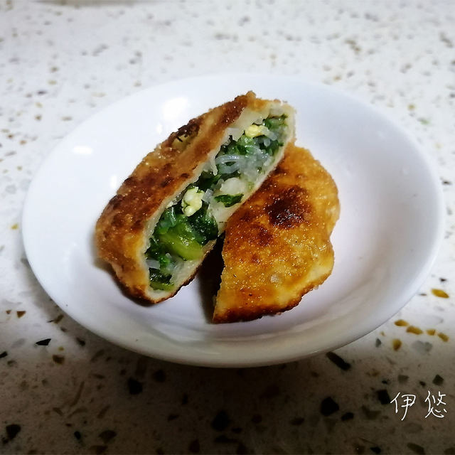 春日应季美食一一芥菜馅儿饼