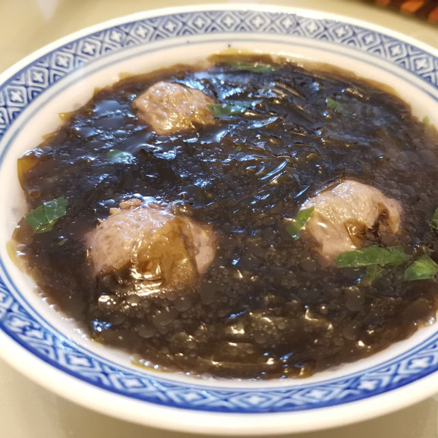 紫菜牛肉丸汤