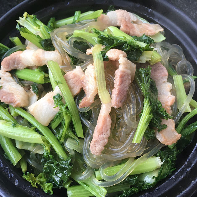 猪肉苔菜炖粉条