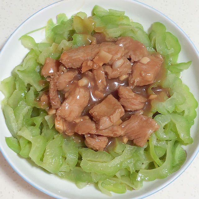 肉片苦瓜