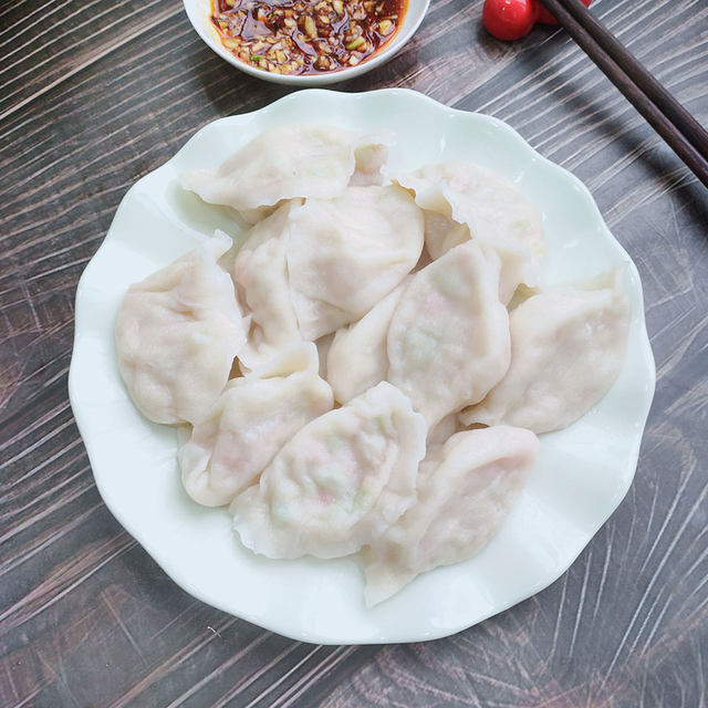 龙利鱼西葫芦水饺