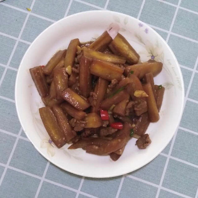 肉末茄子