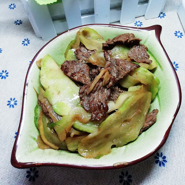 肉菜——牛肉炒儿菜