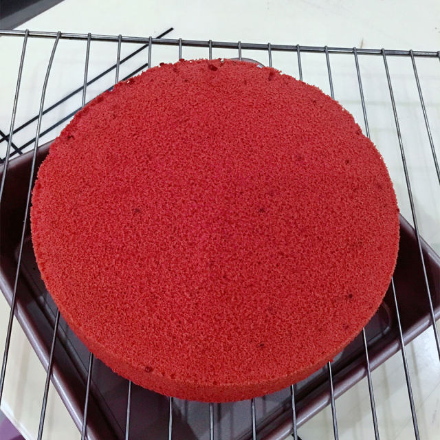 红丝绒戚风蛋糕