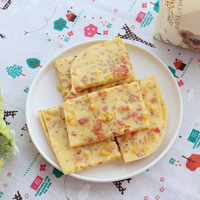 奶香玉米饼