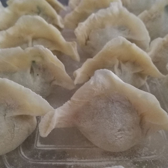 韭菜鸡蛋虾皮饺子