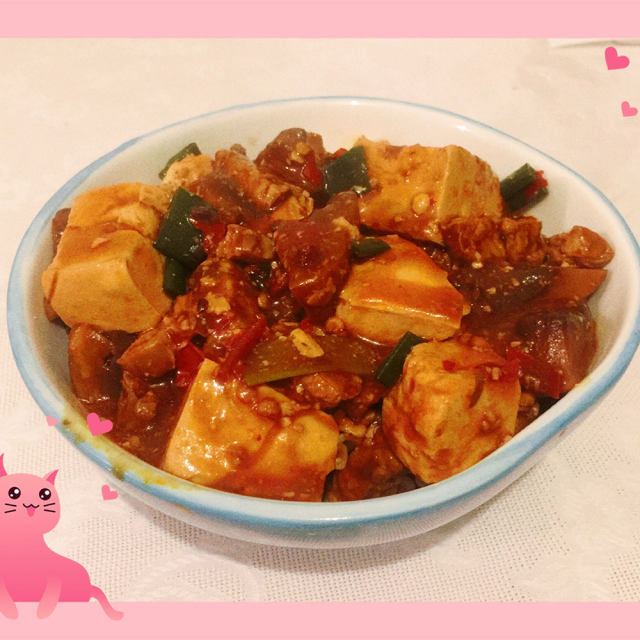 纯素版“肉末”麻婆豆腐