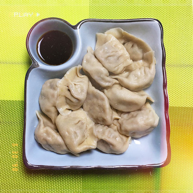 全麦木耳香菇水饺