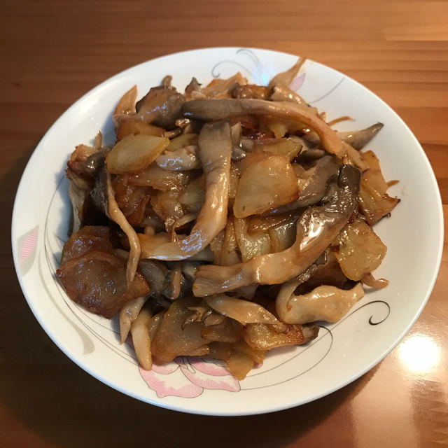 平菇土豆片