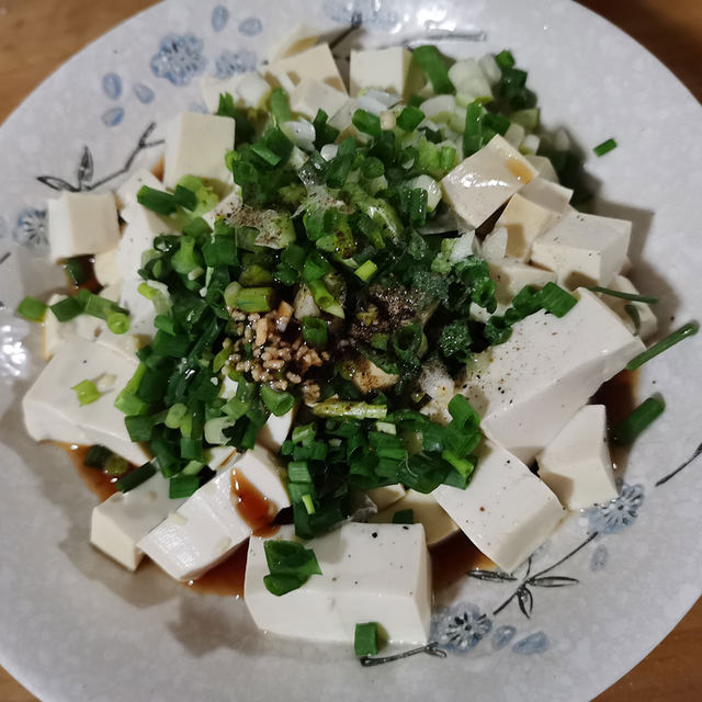 小葱拌豆腐