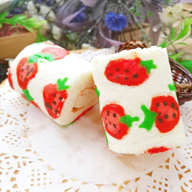 草莓🍓天使蛋糕卷