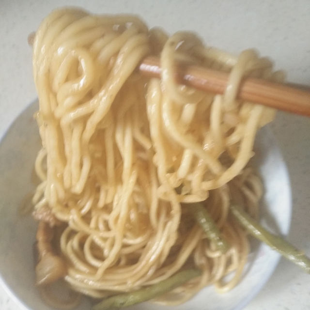 豆角焖面