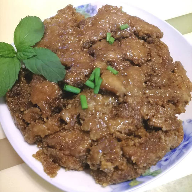 粽叶粉蒸肉