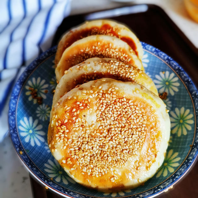 花生酱发面饼