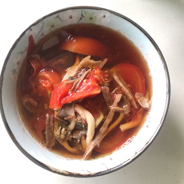 番茄干菜汤