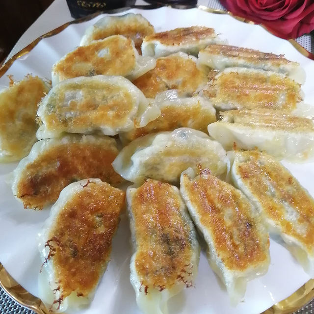 素馅煎饺