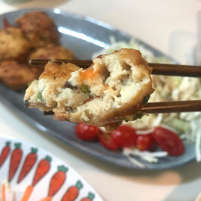 日式炸豆腐丸子