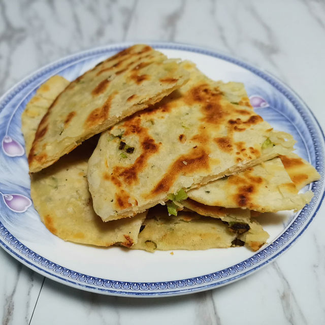 火麻仁油酥葱花饼