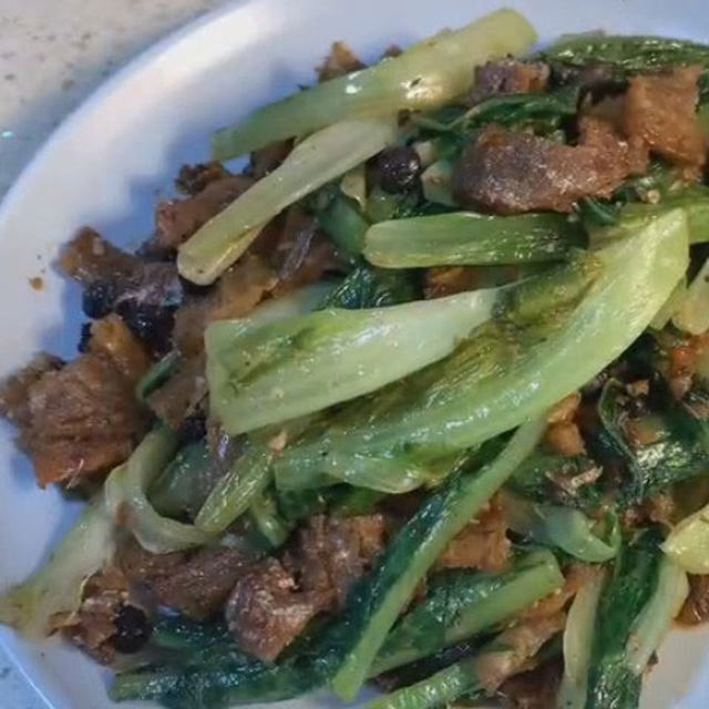 豆豉鲮鱼油麦菜