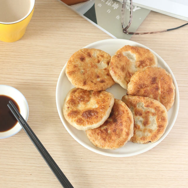 香菇鸡肉馅饼