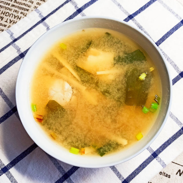 龙鱼味噌汤