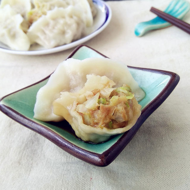 猪肉圆白菜馅水饺