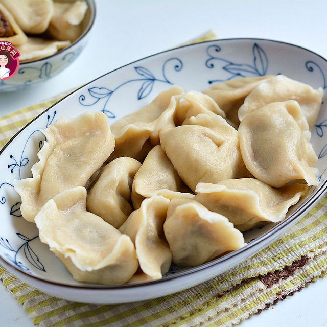 白萝卜牛肉杂粮饺子