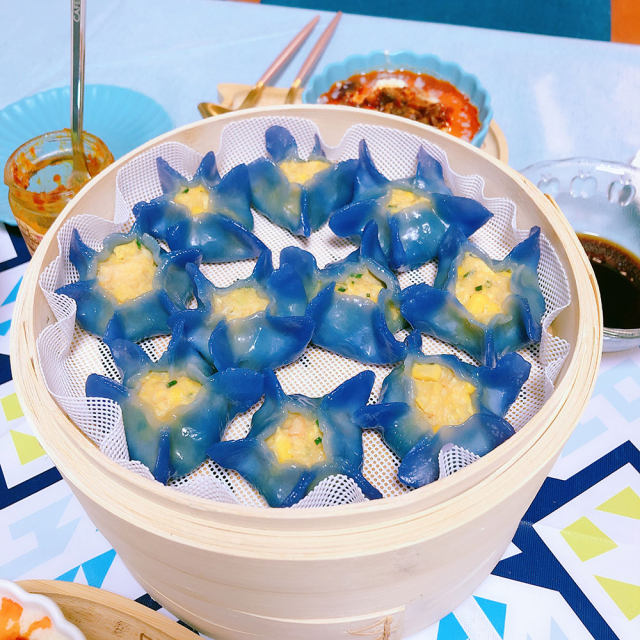 蓝晶蒸饺