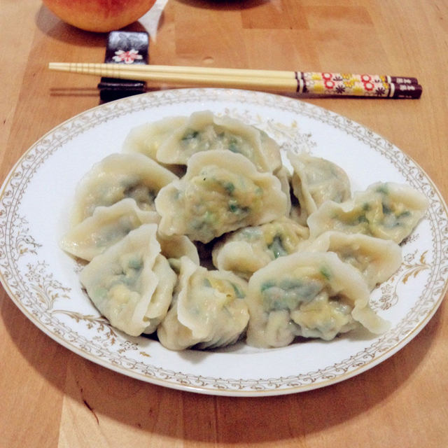 茴香猪肉馅水饺