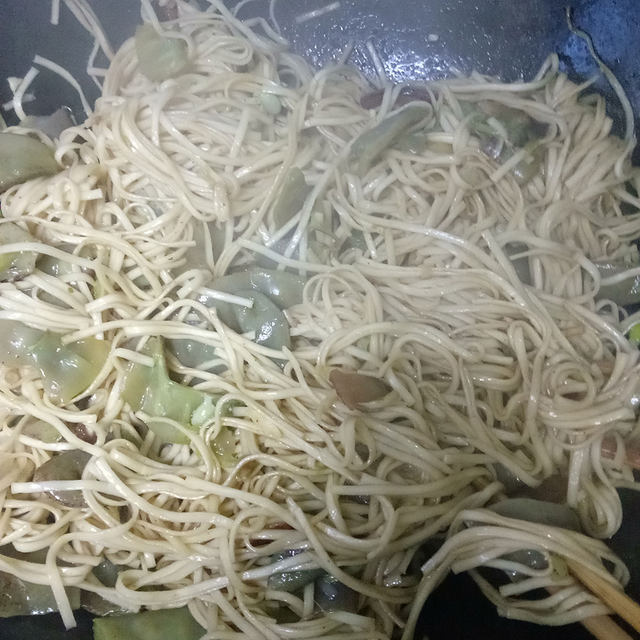 扁豆焖面