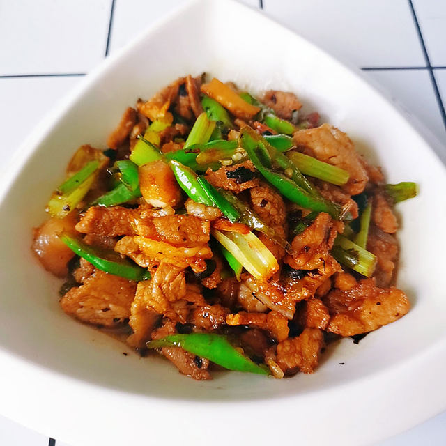 Stir fried pork