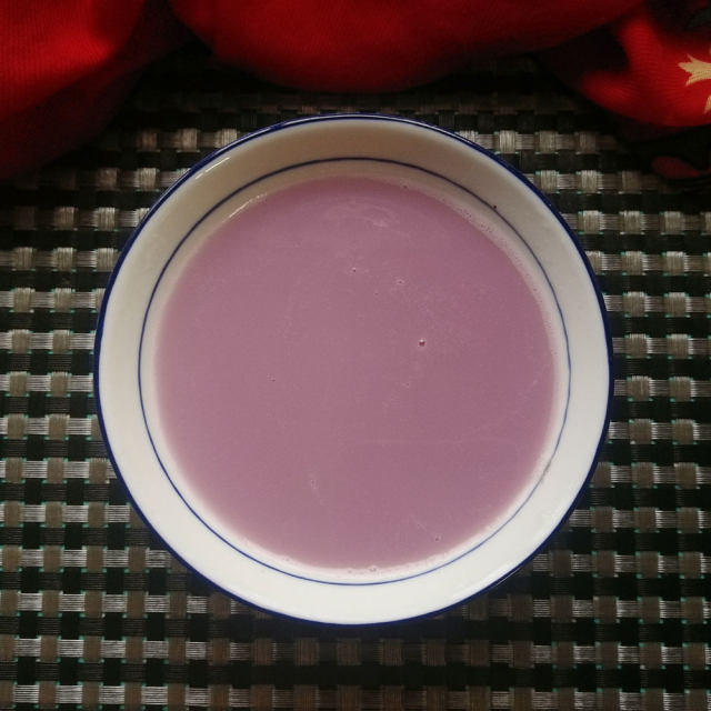 紫薯山药豆浆
