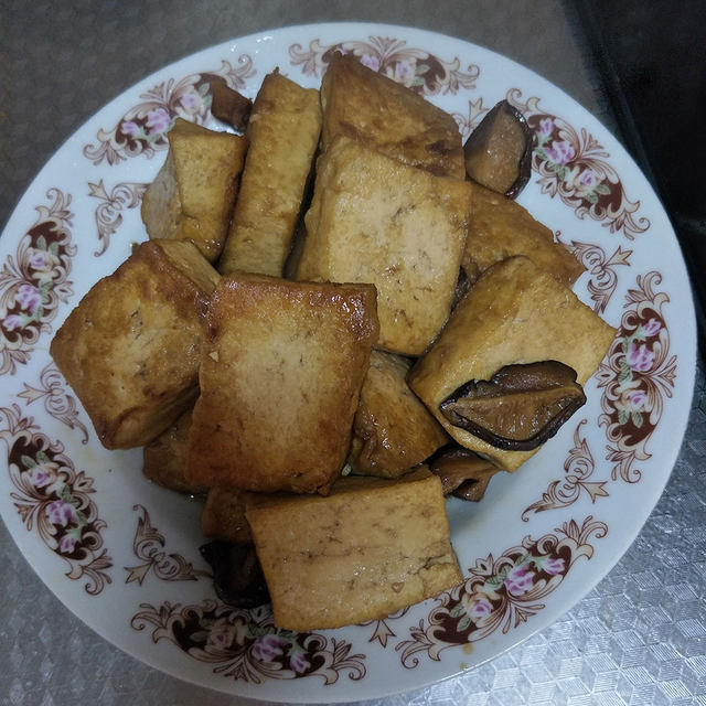 香菇烧豆腐