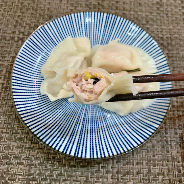 娃娃菜肉馅饺子