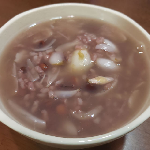 百合赤豆粥