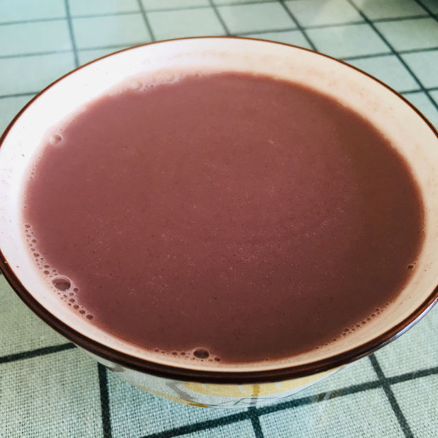紫米红豆花生红枣粥